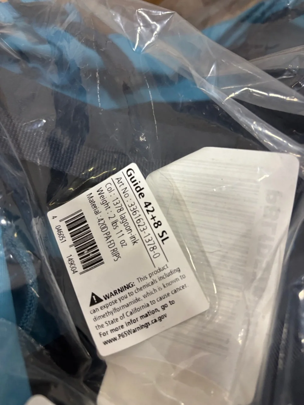 Deuter  Guide 42+8 SL Backpack Alpine Climbing & Mountaineering Pack Lagoon-Ink - Picture 3 of 3